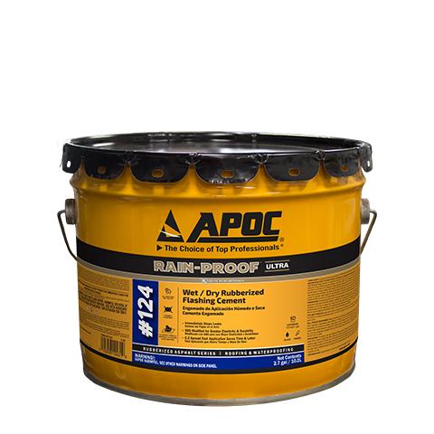 APOC® 124 Wet / Dry Rubberized  Flashing Cement
